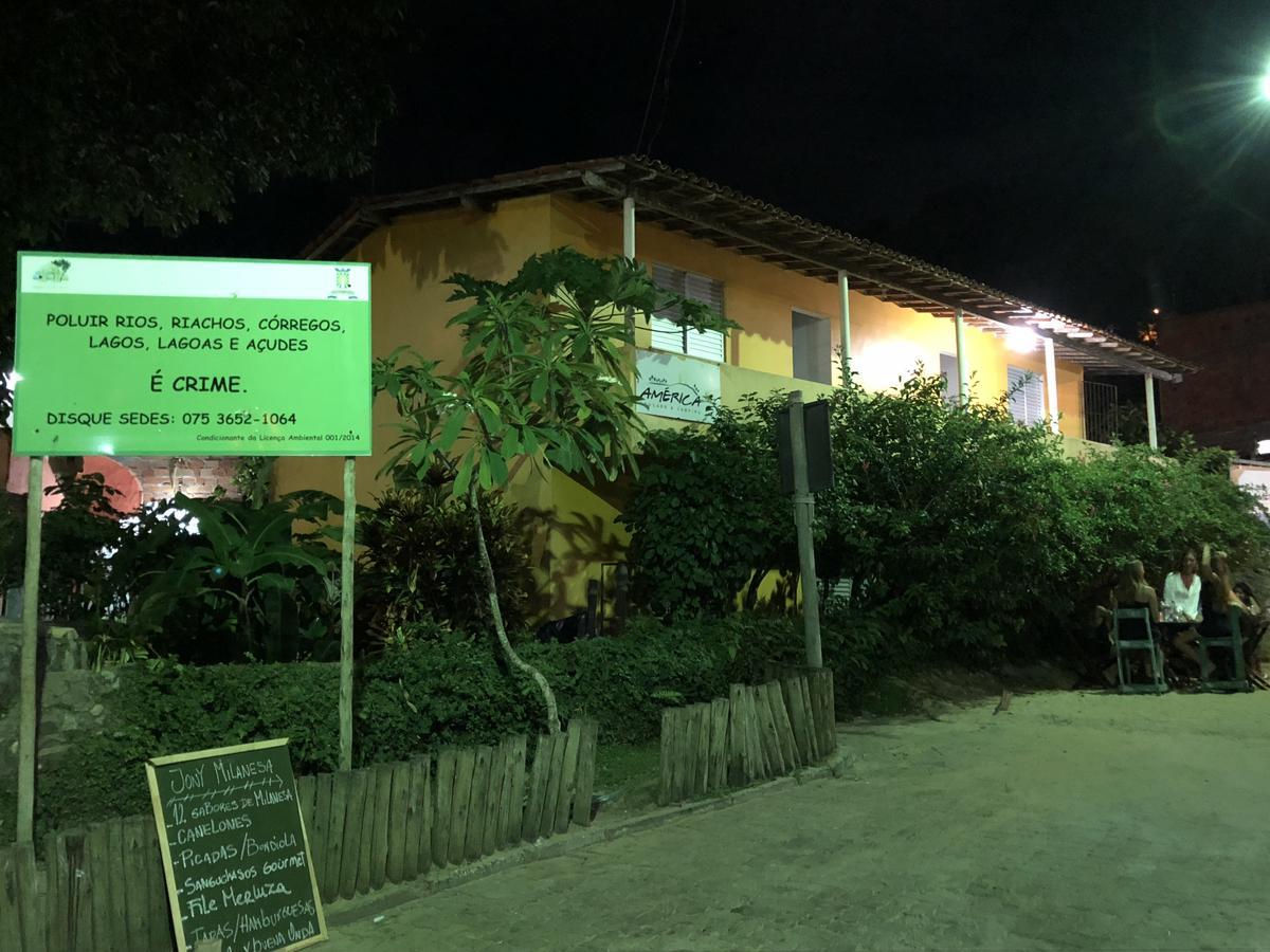 Pousada E Camping America Morro de São Paulo Exterior photo